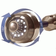 Camera d'inspection avec tete rotative pan tilt - xplorer 360