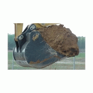 Godet de terrassement Geith pour tracto-pelle - Capacité de 14 à 461 litres_1