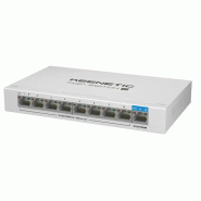 PoE+ Switch 9 Commutateur Gigabit 9 ports avec 8 ports PoE+ et budget énergétique de 120 W_1