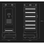 Robot mobile autonome de désinfection de l'air et des surfaces par UV-C - HUSKY UV - Autonomie 10h et vision 360°_1