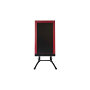 Stop trottoirs - interface plv - cadre bois sur piétement design - 128 cm x 65 cm_1