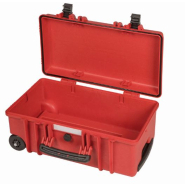 Valise à outils rigide avec roulettes très résistante - 31L - 4750RCHDW01RED - Résine polypropylène, hermétique et indestructible_1