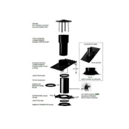 Cheminées à emboitement extraction haute - Réf : TCHE71SN  -  ORELA_1