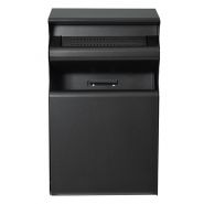 Réf. 56444 Kopa - Cendrier corbeille mural 2L/15L - Rossignol - Gris manganèse - Fabrication française_1