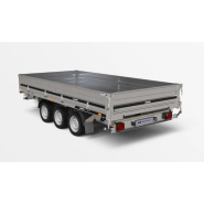 Remorque benne - 4,05 x 1,97 m - 3500 kg - Martz Kipper 400/3 électrique + manuelle_1