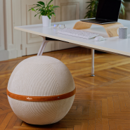 Siège ballon ergonomique Bloon - velours côtelé - 5 couleurs au design bohème_1