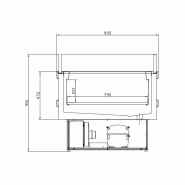 Îlot de refroidissement/congélation commutable 320L 2.0 Combisteel_1
