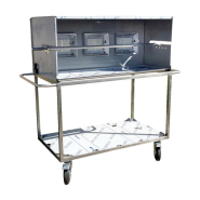 Tourne broche inox gaz resto-grill de mobigrill, destinée aux restaurateurs_1