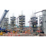 Échafaudage temporaire de chantier BRIO - mobile ou fixe - multidirectionnel avec large espace de travail_1