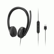 Lenovo 4XD1P83425 casque Avec fil Arceau Appels/Musique USB Type-A Noir_1