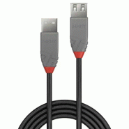 LINDY Rallonge USB 2.0 type A Anthra Line 5m_1