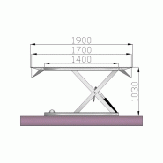 Pont élévateur à ciseaux 3t - lift-it s30m
