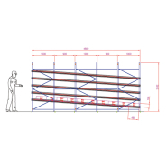 Rayonnage dynamique  pour bacs et cartons conçu pour  zones de préparation de commandes et/ou de production_1