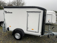 Remorque fourgon en polyester composite DEBON - C255 V2 - PTAC : 750 à 1300 kg - Référence - GD18 / G2702M_1