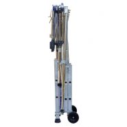 Sherpamatic fixe - plateforme de travail sécurisée en aluminium - Tubesca - hauteur d'accès/de travail maxi 3,89m_1