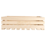 Cagette de présentation en bois 20,3x15,2x6cm_1