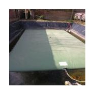 Citerne souple engrais liquide - Diva Plastiques - Volume 20 à 100 m3 - Dimensions 4,43x5,40m à 10,35x9,00m - Hauteur 1,10m à 1,40m_1