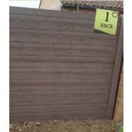 Clôtures en béton BETOPLANCHE - DBV - imitation planches, poids 62 kg_1