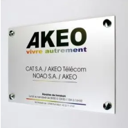 Impression sur plaque aluminium - Utilisation intérieure ou extérieure - Formats variés - PAPEO_1