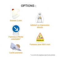 Signalisation temporaire - Gamme Panokosto - Panneaux de chantier en PVC recyclable avec options personnalisables_1