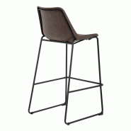 Tabouret haut Rodeo moka | Bolero - FB884_1