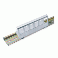 VALUE Adaptateur pour rail DIN, vide, pour 6 Keystones_1