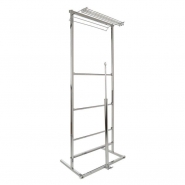 7300410 - Porte-vêtements trois rouleaux en chrome - Displetech_1