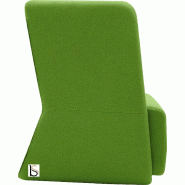 Fauteuil Softline Basket- 1 place - Feld vert 848, Standard_1
