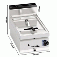 Friteuse à gaz professionnelle 10 litres à poser_1