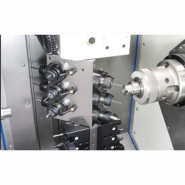 Tour à commande numérique multiaxes - QUICKTECH - I ULTIMATE - Compact, rigide et précis avec commande FANUC ou Mitsubishi_1