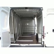 Support intérieur en aluminium anodisé pour transporter des vitres