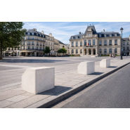 Borne de dissusion en béton carré design (756)_1