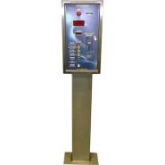 Coffret de piste adaptable avec fermeture électrique