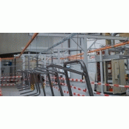 Convoyeur à chaîne STS 550M - monorail robuste et modulaire pour charges jusqu'à 113 kg_1