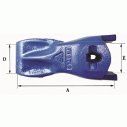 Dents de godet Fastkey FK9 TLR - Poids 12.80 kg - Dimensions 344x142x4x115x98 mm_1