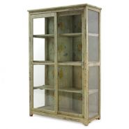 00119001000654 - Meuble présentoir Francisco Segarra - Ancien meuble vitrine en bois - 124x57xH198cm_1