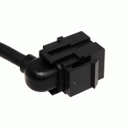 BACHMANN Keystone Mini Displayport/Displayport, noir_1