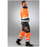 Blouson multirisques ATEX haute visibilité orange fluo - Réf. 630*ATX - bandes rétroréfléchissantes ignifuges et multipoches_1