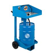 Fontaine de dégraissage manuelle - solvant - charge 40 kg avec raccord sur fût_1