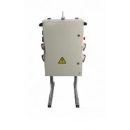 Mcpatcx513 - Armoire électrique de chantier H2MC - Plastrons intérieurs amovibles IP21 - Polyester IK10/IP66 RAL7035_1