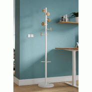 Porte manteau design blanc MUSIC_1