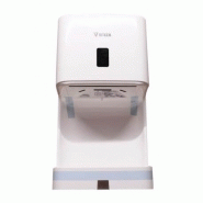 [Reconditionné] Sèche-mains automatique mural avec bac récupérateur de goutte - ABS blanc - VITECH_1