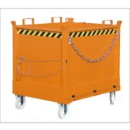 Type fb - benne à fond ouvrant - bauer gmbh - charge 1000 - 1500 kg_1