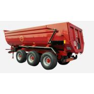 Benne agricole Juscafresa avec vérin hydraulique frontal