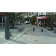 Borne escamotable automatique renforcée, assurant la sécurisation d'un espace - BA273R_1