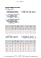 Chaîne plastique DIN8187 - Convoyeur - Norme DIN/ISO ou ANSI - Disponible en rouleau ou découpe sur mesure_1