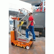 Nacelle automotrice Minilev Elevah 50 et 65 - Hauteur de travail 5m et 6.50m - Compacte et légère_1