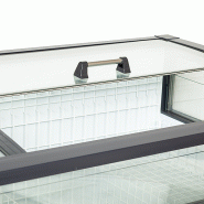 Réfrigérateur / congélateur de supermarché 613 L - Anthracite RAL 7016 | Tefcold - VIEWHC_1