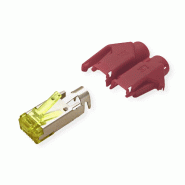 Connecteur HiRose TM31 blindé, manchon rouge, 50 pièces_1