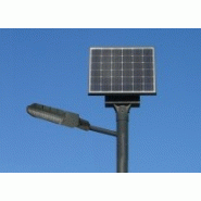 Lampadaire solaire FU750 - LED 50W - 7m - Acier galvanisé - Batterie 200Ah - Panneau solaire 180Wc_1